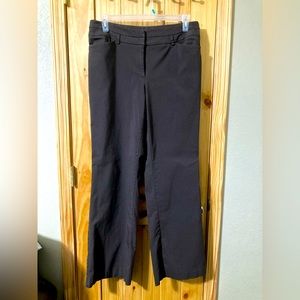 Lane Bryant size 14L wide leg stretch trousers in brown